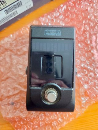 Afinador Korg Pitchblack Cromático Pedal