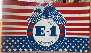 Cartel Publicitario E-1 Additive Águila