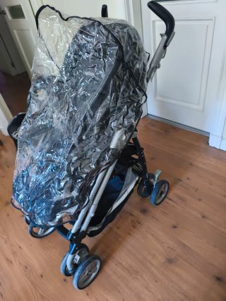 Chubasquero para carrito de bebé