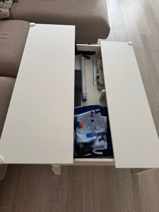 Mesa elevable Trulstorp Ikea Blanca