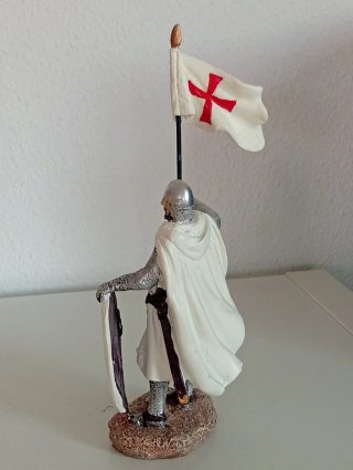 Figura Caballero Templario Resina