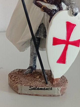 Figura Caballero Templario Resina