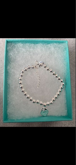 Braccialetto Tiffany & Co. cuore azzurro