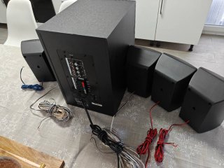 Logitech Sistema de Sonido 5.1 Negro