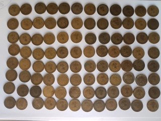 Lote Completo Colección Monedas (8 Hojas)