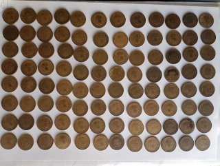 Lote Completo Colección Monedas (8 Hojas)