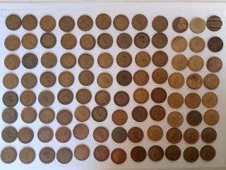 Lote Completo Colección Monedas (8 Hojas)