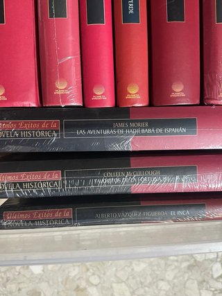 coleccion ultimos exitos de la novela Historica
