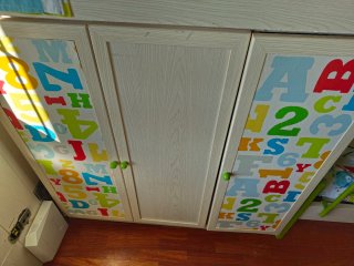 Litera infantil con armarios