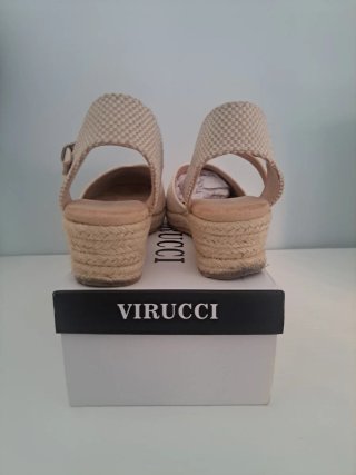 Alpargatas beige T.40