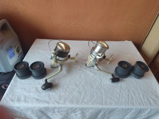 Coppia di Mulinelli da Pesca Surfcasting