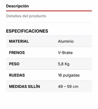 Bicicleta Woom 3 AZUL 16”