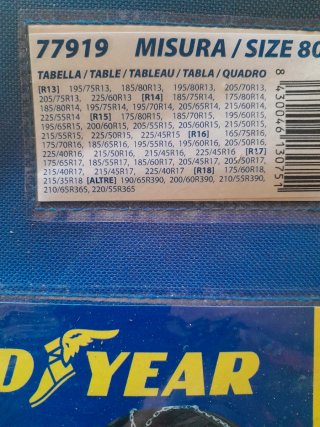 Cadenas de Nieve Goodyear 9mm