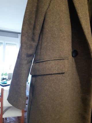 Abrigo Mango gris