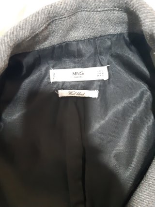 Abrigo Mango gris