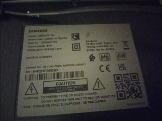 TV Samsung 50 Negra