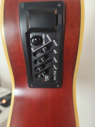 Guitarra Electroacústica Daytona + funda rígida.