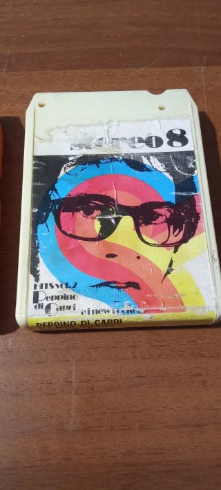 Coppia cassette stereo 8 Peppino di Capri