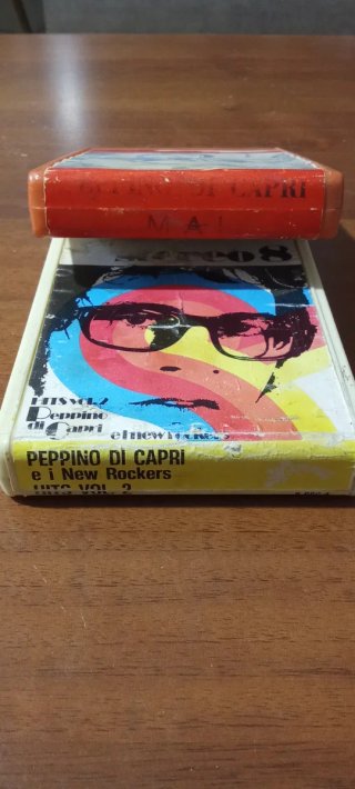Coppia cassette stereo 8 Peppino di Capri