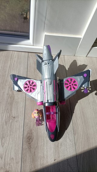 Avión Paw Patrol Skye + Figura