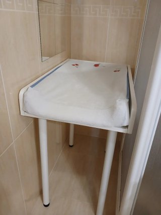 Cambiador bebé con colchoneta