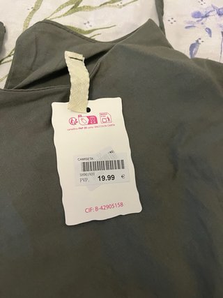 Camisa verde mujer