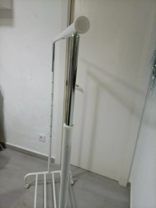 Perchero Burras Ropa Blanco