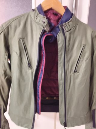 Chaqueta Moto Verano-Invierno Verde