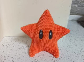 Stella Super Mario Arancione