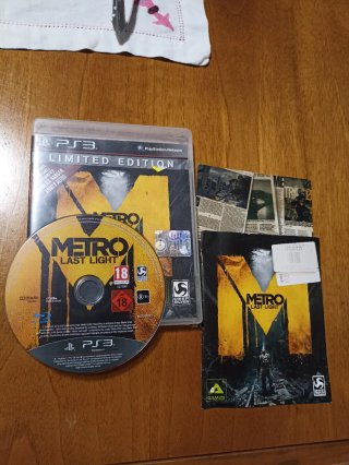 Metro Last Light PS3 Limited Edition