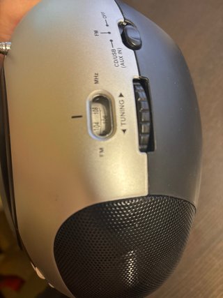 Lenco SCD-37 Reproductor CD Radio USB Negro/Plata