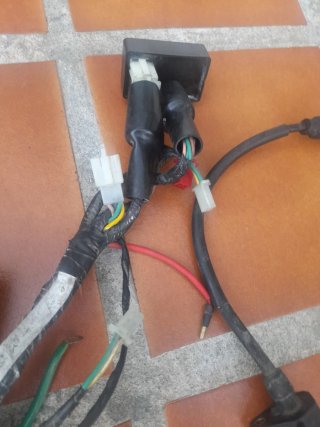 Cableado Kymco Darkside Bobina CDI