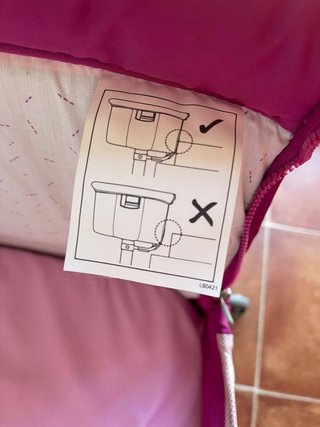 Cuna de Colecho Chicco Rosa