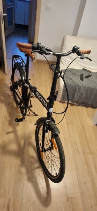 Bicicleta Plegable Moma Negra