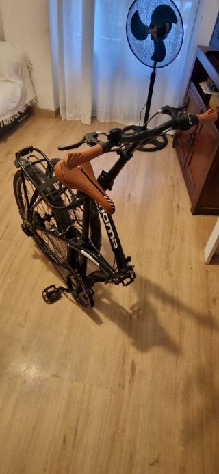 Bicicleta Plegable Moma Negra