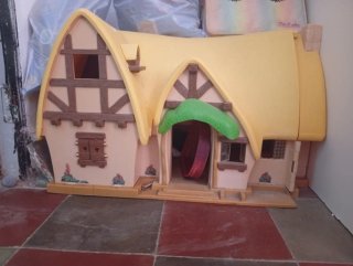 Casita Blancanieves 7 Enanitos Juguete