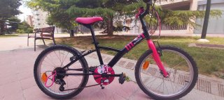 Bicicleta infantil B'Twin MistiGirl de 20 pulgadas