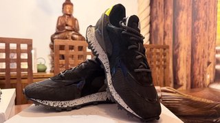 Zapatillas Run Of 43 Negro Mamba /Amarillo /Nuevas