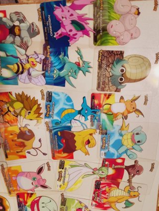 Carte Pokemon vecchie serie 2005 rara plastificate