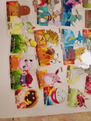 Carte Pokemon vecchie serie 2005 rara plastificate