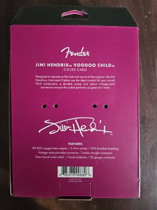 Cable Fender Voodoo Child Jimi Hendrix
