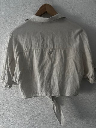 Camisa Bershka Beige Talla S