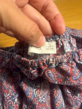 Vestido pantalón estampado paisley MANGO