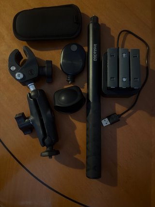 Insta360 ONE X2 Cámara 360° Negra