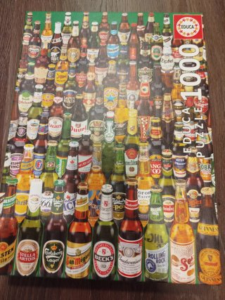 Puzzle 1000 piezas Cervezas del Mundo