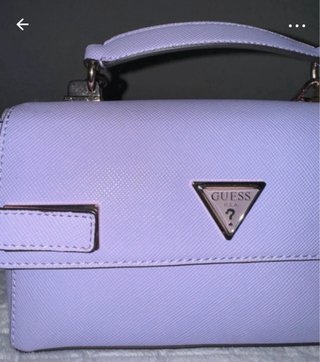Bolso Guess lila Original.