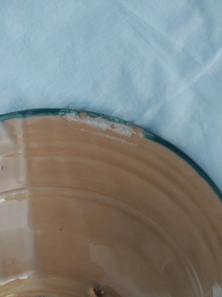Plato de cerámica decorativo Puente del Arzobispo