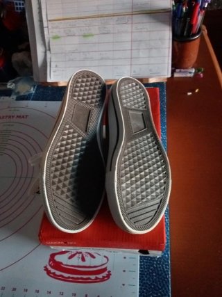 Zapatillas 36 TEX plateadas talla 36