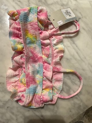 Bañador bikini infantil tie-dye
