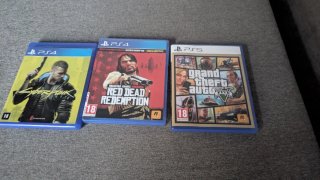 PS4/PS5 Juegos: Cyberpunk, RDR, GTA V PORT PS5Free